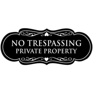 private property sign 